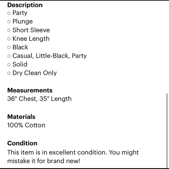 BCBGMAXAZRIA Little Black Dress size XS - Picture 6 of 6